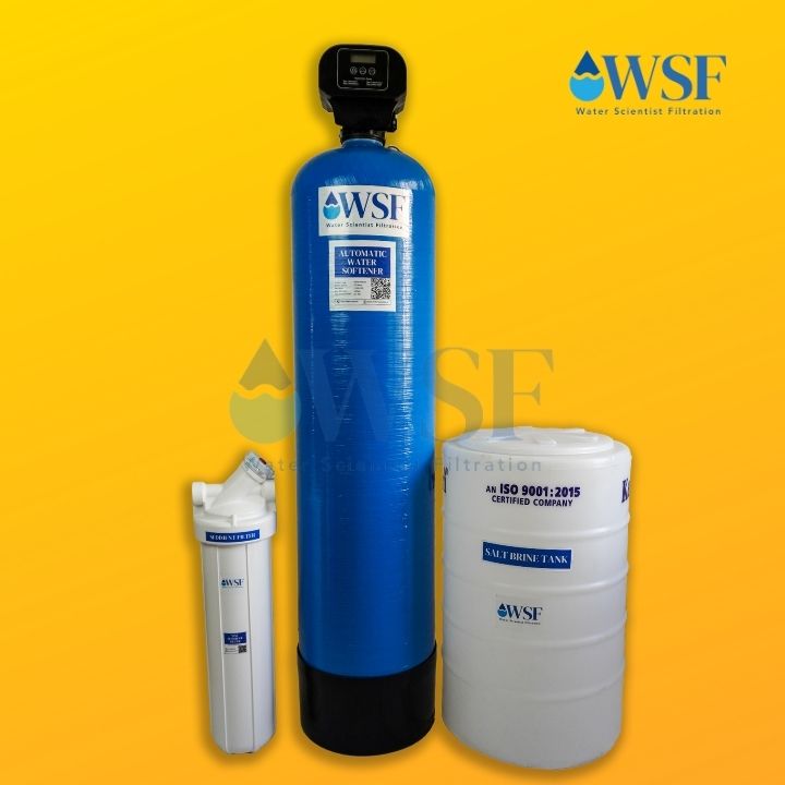 1.7 most sold C - Bin Run Water Softener with White Pre filter a