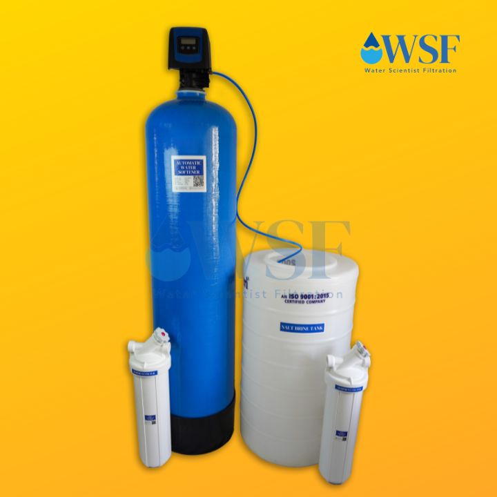 WSF AUTOMATIC WATER SOFTENERS most sold 1665-5800SXT Automatic Softener with Pre and Post Filter